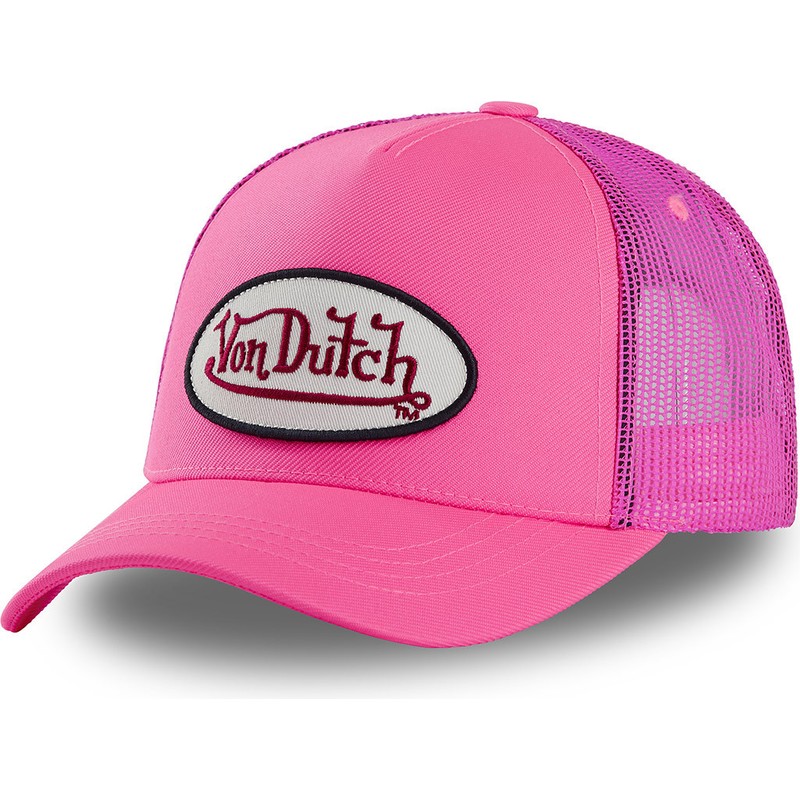 Gorra Trucker Rosa Fresh De Von Dutch Caphunters Es