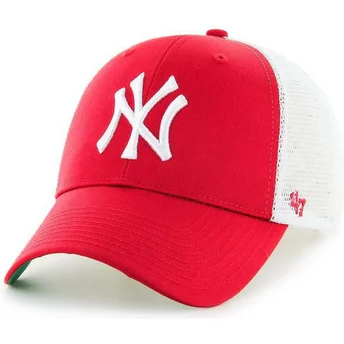 Gorra trucker roja de New York Yankees MLB MVP de 47 Brand