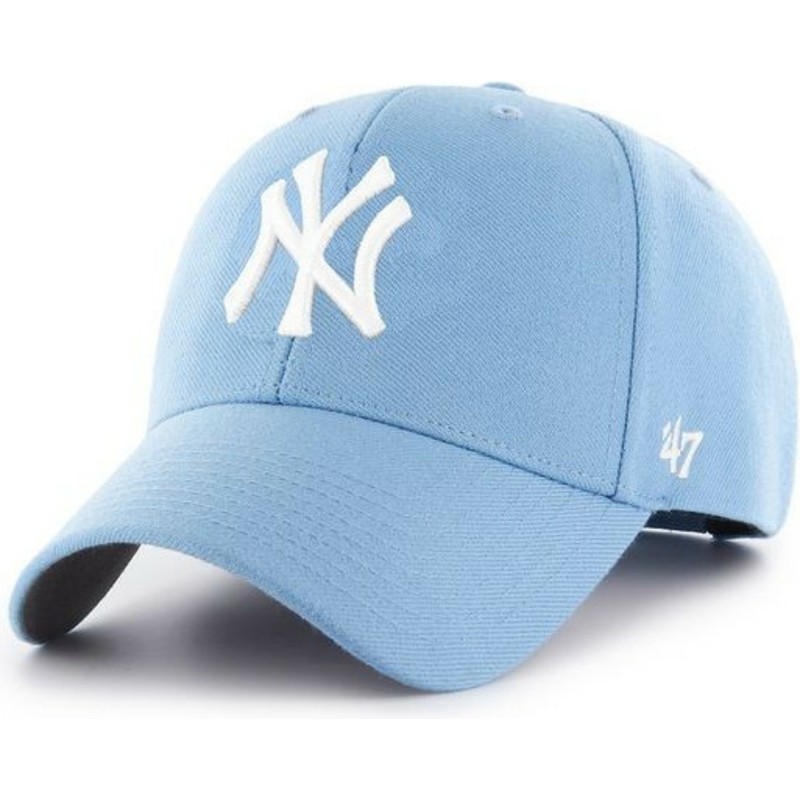 gorra-curva-azul-claro-snapback-de-new-york-yankees-mlb-mvp-de-47-brand
