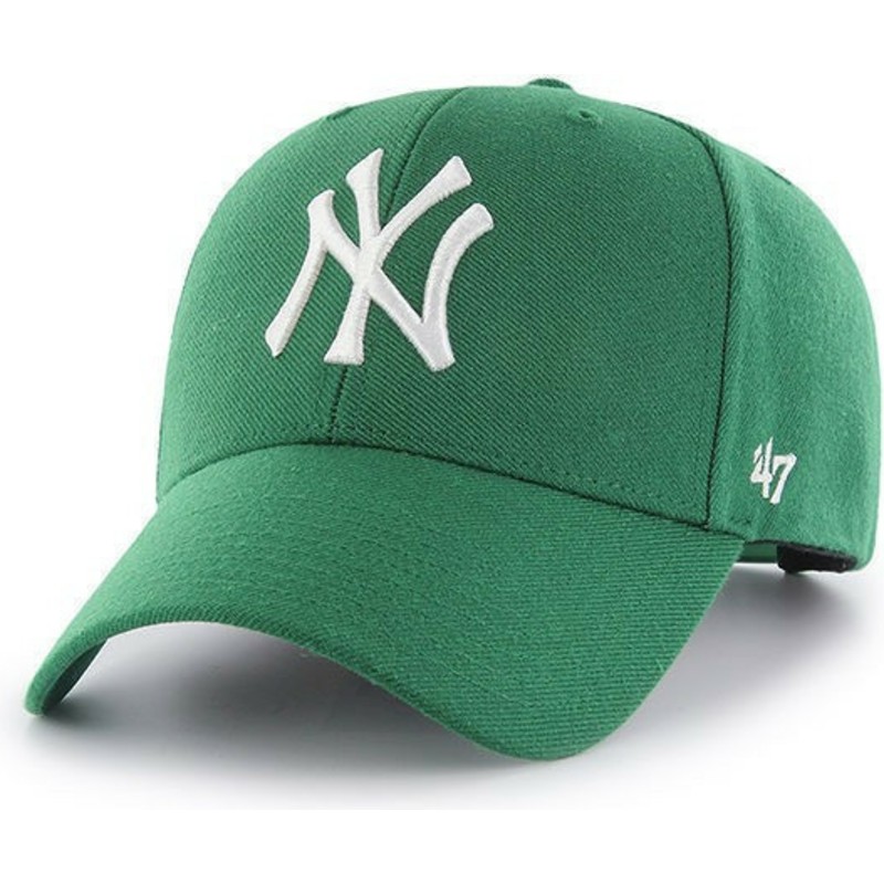 gorra-curva-verde-snapback-de-new-york-yankees-mlb-mvp-de-47-brand