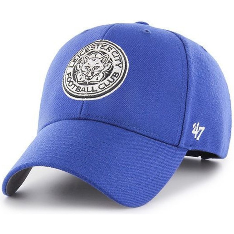 gorra-curva-azul-con-logo-de-zorro-de-leicester-city-football-club-mvp-de-47-brand