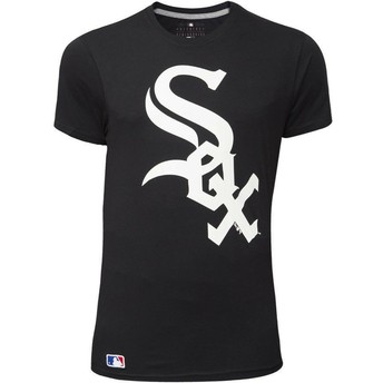 Camiseta de manga corta negra de Chicago White Sox MLB de New Era