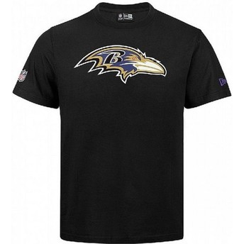 Camiseta de manga corta negra de Baltimore Ravens NFL de New Era