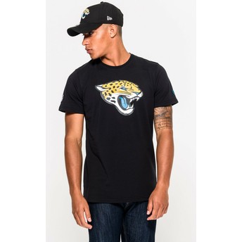 Camiseta de manga corta negra de Jacksonville Jaguars NFL de New Era