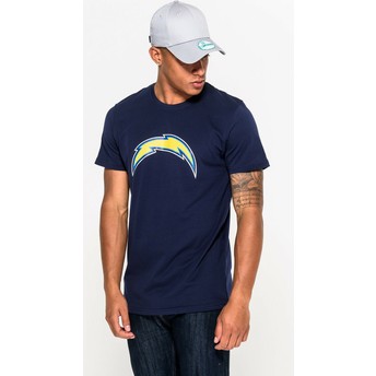 Camiseta de manga corta azul de San Diego Chargers NFL de New Era