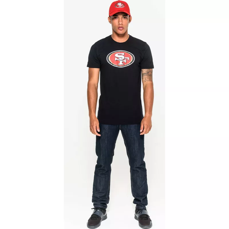 camiseta-de-manga-corta-negra-de-san-francisco-49ers-nfl-de-new-era