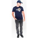 camiseta-de-manga-corta-azul-de-los-angeles-rams-nfl-de-new-era