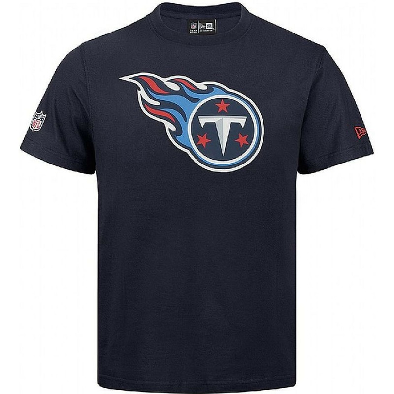 asentamiento Anual Gracia Camiseta de manga corta azul de Tennessee Titans NFL de New Era:  Caphunters.es