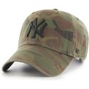 gorra-curva-camuflaje-con-logo-negro-de-new-york-yankees-mlb-regiment-clean-up-de-47-brand