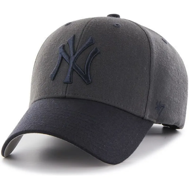 Gorra curva negra de New York Yankees MLB de 47 Brand