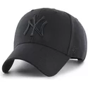 gorra-curva-negra-snapback-con-logo-negro-de-new-york-yankees-mlb-mvp-de-47-brand