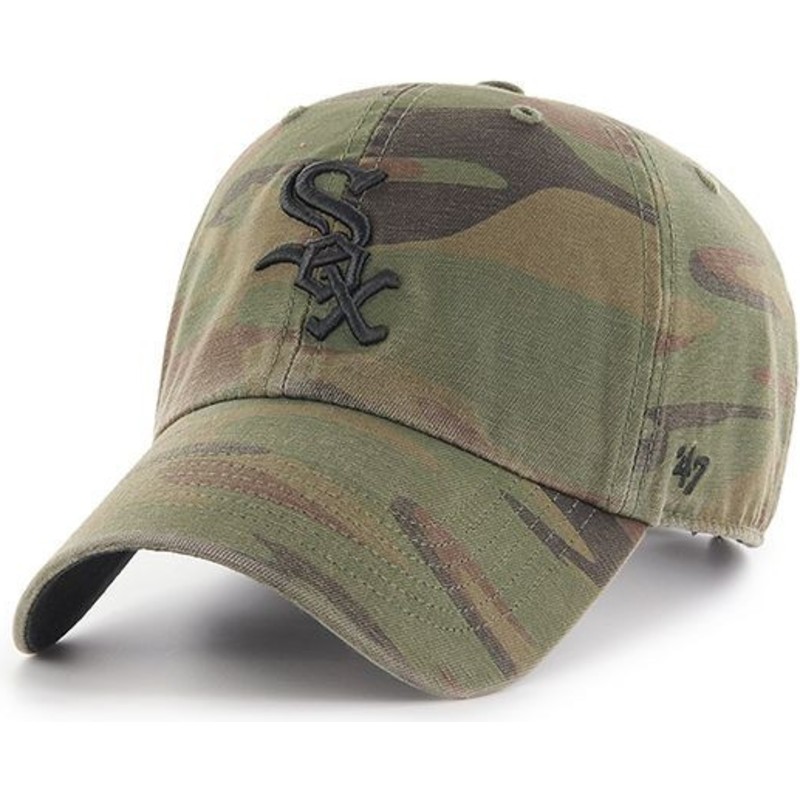 gorra-curva-camuflaje-con-logo-negro-de-chicago-white-sox-mlb-clean-up-regiment-de-47-brand