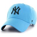 gorra-curva-azul-de-new-york-yankees-mlb-clean-up-neon-de-47-brand