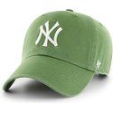 gorra-curva-verde-helecho-de-new-york-yankees-mlb-clean-up-de-47-brand