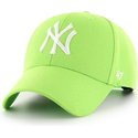 gorra-curva-verde-lima-snapback-de-new-york-yankees-mlb-mvp-de-47-brand