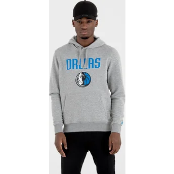 Sudadera con capucha gris Pullover Hoody de Dallas Mavericks NBA de New Era