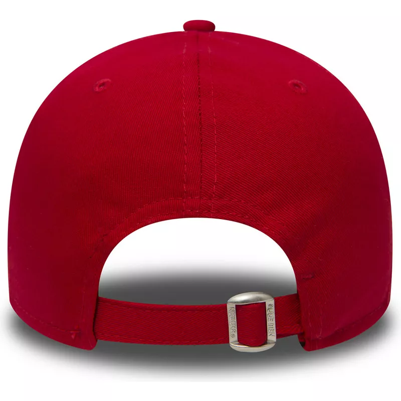gorra-curva-roja-ajustable-9forty-essential-de-new-york-yankees-mlb-de-new-era