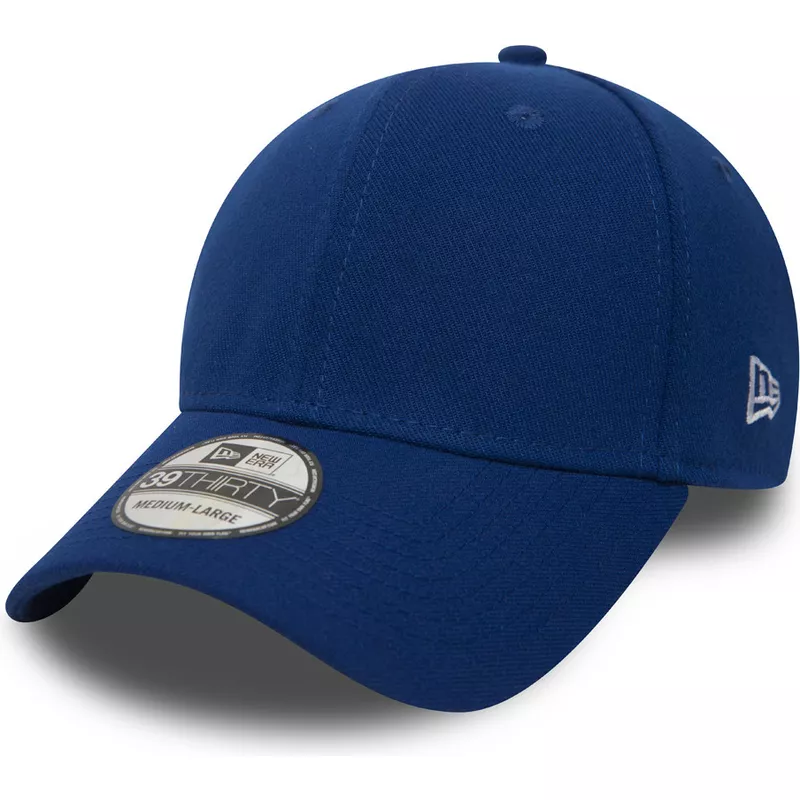 gorra-curva-azul-ajustada-39thirty-basic-flag-de-new-era