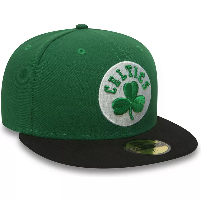 gorra-plana-verde-ajustada-59fifty-essential-de-boston-celtics-nba-de-new-era