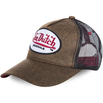 Gorra trucker marrón OG de Von Dutch