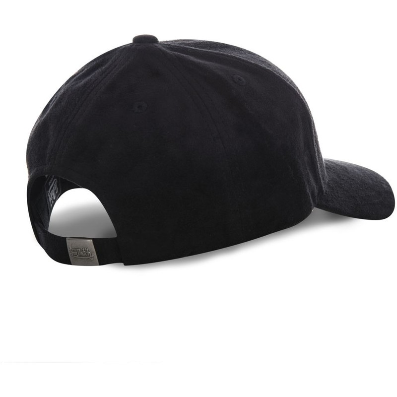 gorra-curva-negra-ajustable-suede7-de-von-dutch