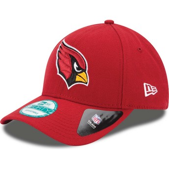 Gorra curva roja ajustable 9FORTY The League de Arizona Cardinals NFL de New Era