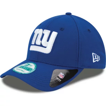 Gorra curva azul ajustable 9FORTY The League de New York Giants NFL de New Era