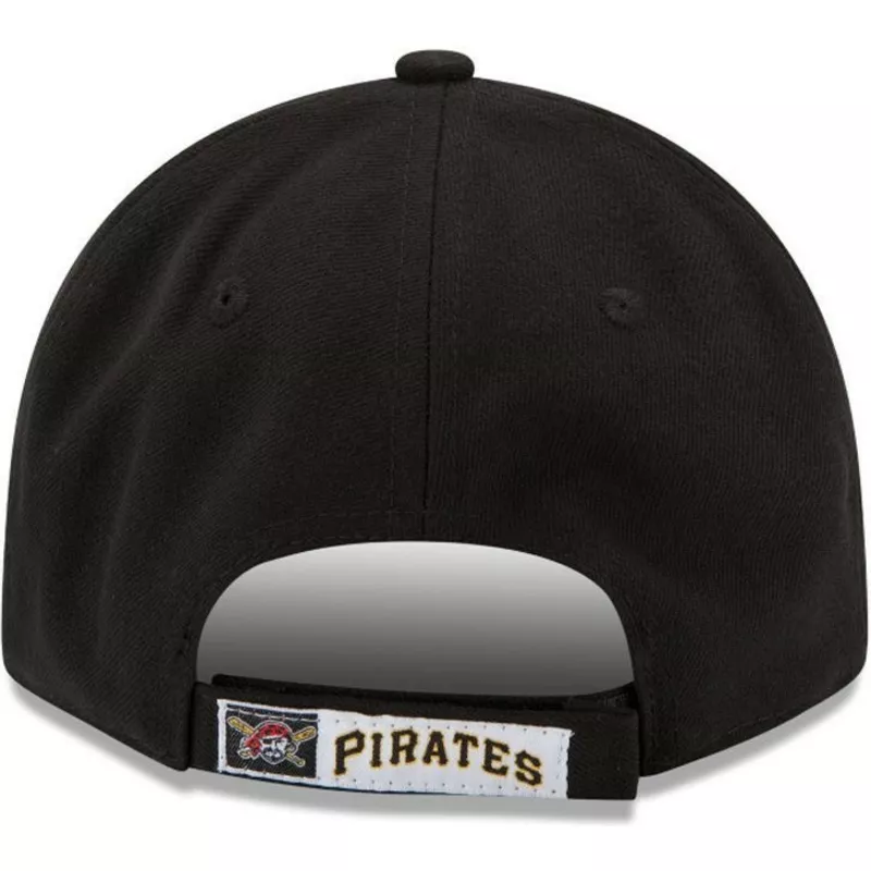 gorra-curva-negra-ajustable-9forty-the-league-de-pittsburgh-pirates-mlb-de-new-era