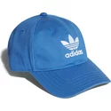 gorra-curva-azul-cieno-ajustable-trefoil-classic-de-adidas