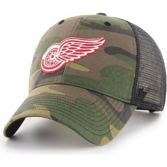 Gorra trucker camuflaje de Detroit Red Wings NHL MVP Branson de 47 Brand
