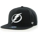 gorra-plana-negra-de-tampa-bay-lightning-nhl-captain-sure-shot-de-47-brand