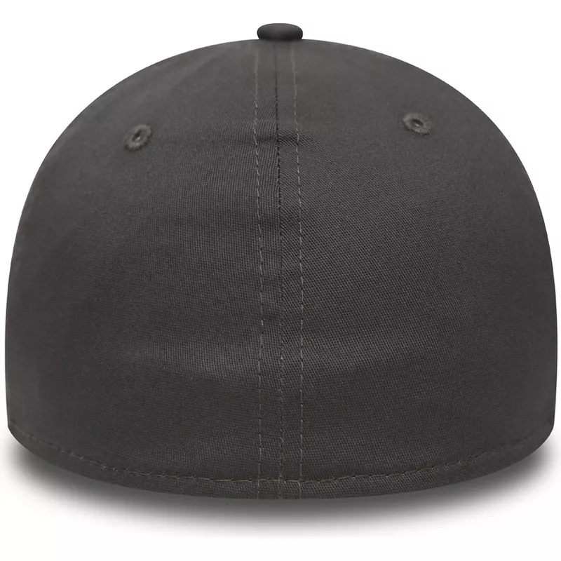gorra-curva-piedra-ajustada-con-logo-negro-39thirty-league-essential-de-new-york-yankees-mlb-de-new-era