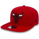 gorra-plana-roja-snapback-9fifty-mesh-de-chicago-bulls-nba-de-new-era