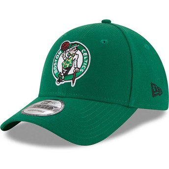 Gorra curva verde ajustable 9FORTY The League de Boston Celtics NBA de New Era