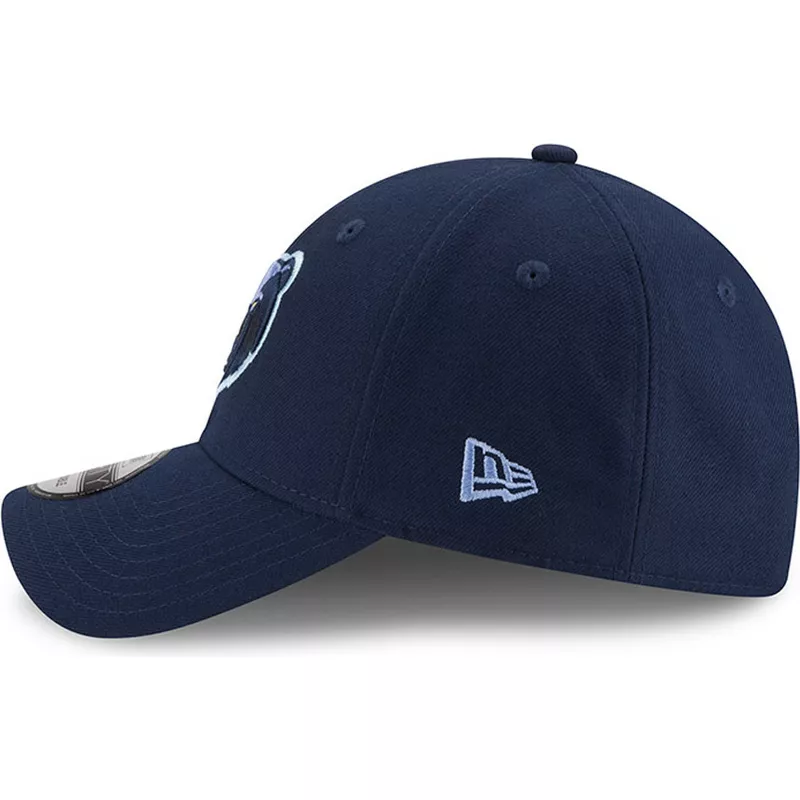 gorra-curva-azul-ajustable-con-logo-bordado-9forty-the-league-de-memphis-grizzlies-nba-de-new-era
