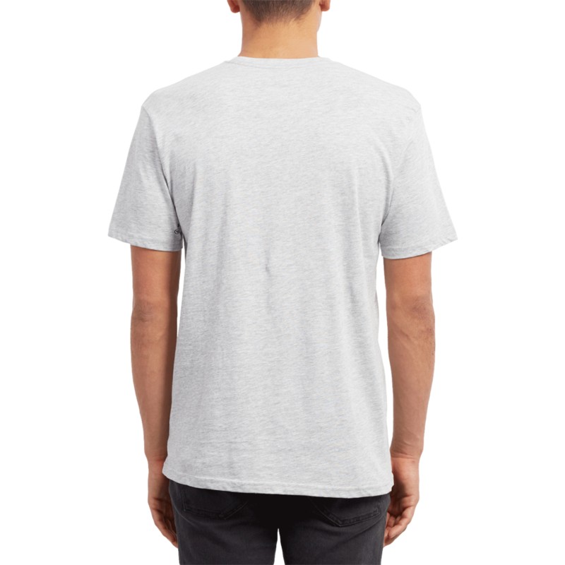 camiseta-manga-corta-gris-crisp-stone-heather-grey-de-volcom