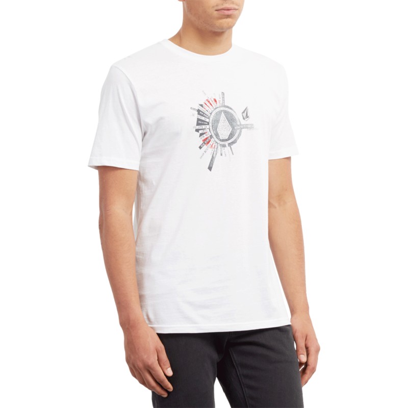 camiseta-manga-corta-blanca-radiate-white-de-volcom
