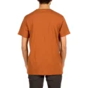 camiseta-manga-corta-marron-stone-blank-copper-de-volcom