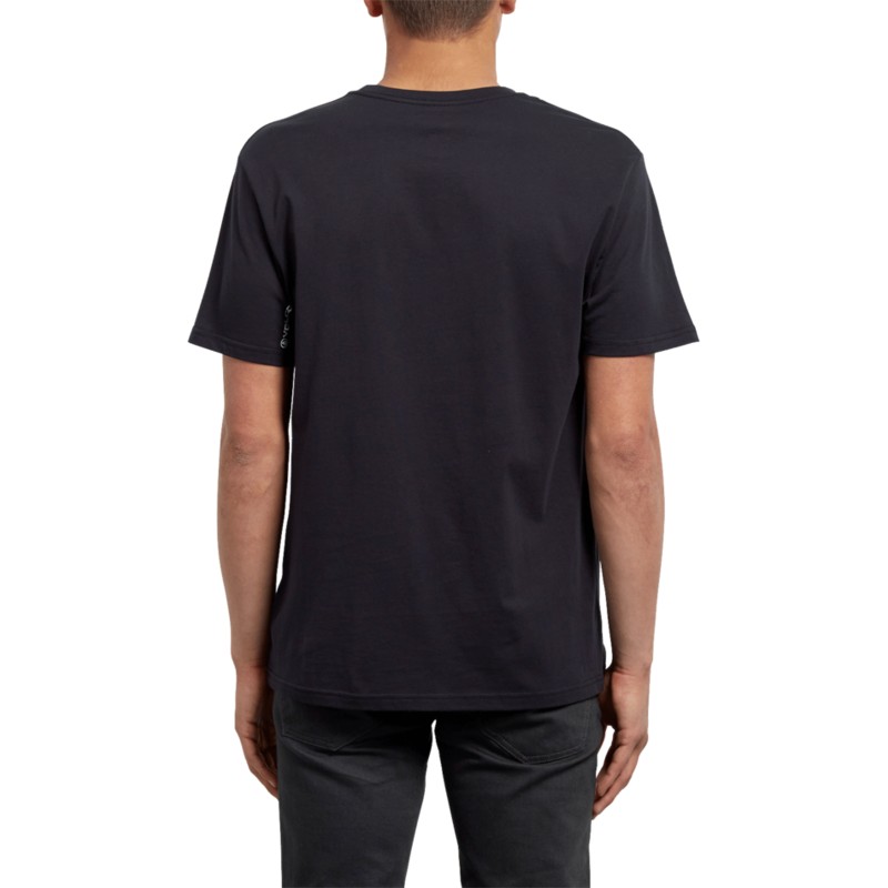 camiseta-manga-corta-negra-cristicle-black-de-volcom