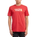 camiseta-manga-corta-roja-stence-engine-red-de-volcom
