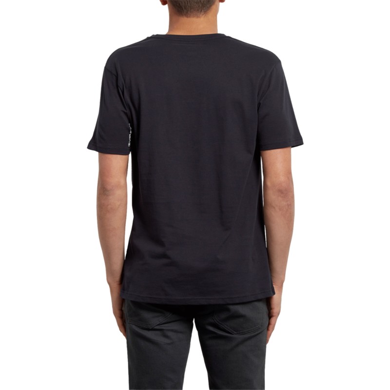 camiseta-manga-corta-negra-static-shop-black-de-volcom