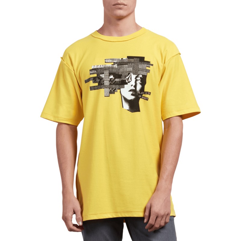 camiseta-manga-corta-amarilla-noa-noise-head-cyber-yellow-de-volcom