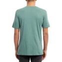camiseta-manga-corta-verde-stonar-waves-pine-de-volcom