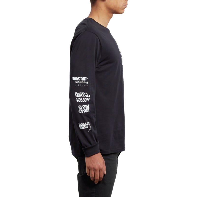 camiseta-manga-larga-negra-pixel-stone-black-de-volcom