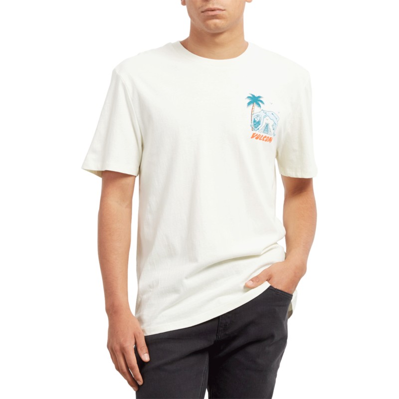 camiseta-manga-corta-blanca-cryptic-isle-dirty-white-de-volcom