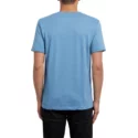 camiseta-manga-corta-azul-pocket-wrecked-indigo-de-volcom