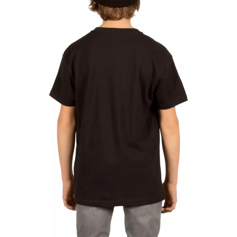 camiseta-manga-corta-negra-para-nino-circle-stone-black-de-volcom