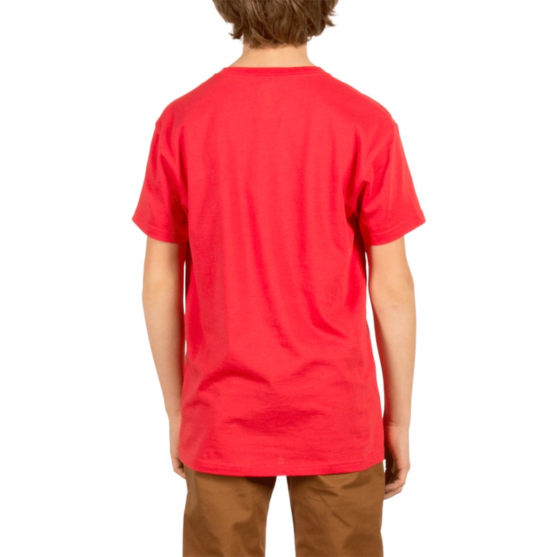 camiseta-manga-corta-roja-para-nino-circle-stone-true-red-de-volcom