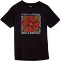camiseta-manga-corta-negra-para-nino-stoneradiator-black-de-volcom