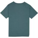camiseta-manga-corta-verde-para-nino-pinline-stone-pine-de-volcom